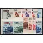 Somalia - 1934 - Mostra d'Arte Coloniale, serie n° 193/98 + P.A. 1/6. Cat. € 330 (**)