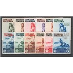 Somalia - 1934 - Mostra d'Arte Coloniale, serie n° 193/98 + P.A. 1/6. Cat. € 132 (*)