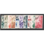 Somalia - 1936 - P.A. Soggetti africani, serie n° 17/26. Cat. € 120 (U)