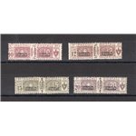 Somalia - 1926 - Pacchi postali nodo soprast. del 2° tipo, serie n° 50/53. Cert.: IC. Cat. € 750 (**)