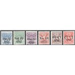 Somalia - 1926 - Segnatasse vaglia con soprast., serie n° 1/6. Cert.: RD. Cat. € 1.300 (**)