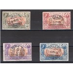 Tripolitania - 1923 - Propaganda Fide, serie n° 1/4. Cert.: IC. Cat. € 400 (U)