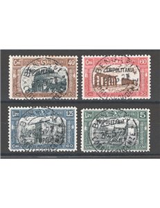 Tripolitania - 1927 - Milizia I, serie n° 39/42. Cert.: IC. Cat. € 350 (U)