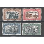 Tripolitania - 1927 - Milizia I, serie n° 39/42. Cert.: IC. Cat. € 350 (U)