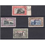 Tripolitania - 1929 - Milizia II, serie n° 50/53. Cert.: IC. Cat. € 300 (U)