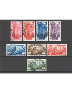 Tripolitania - 1931/32 - P.A. Soggetti africani, serie n° 9/16. Cat. € 160 (U)