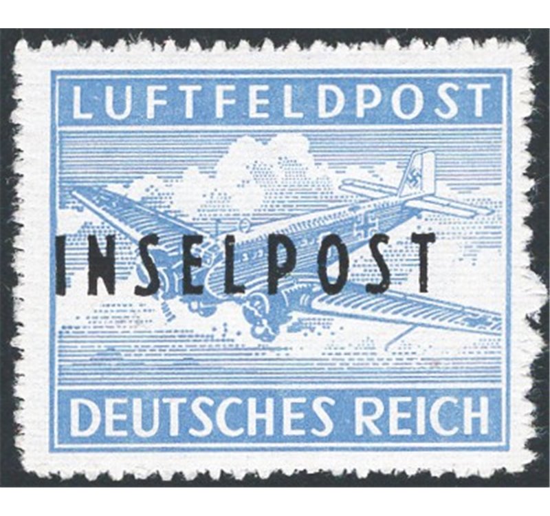 Occup. Straniere della Colonie - Occupaz. Tedesca - Egeo - 1944 - Franchigia Militare francobolli di Germania “Feldpost” perfora