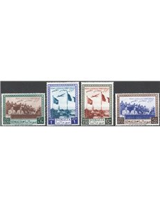 Occup. Straniere delle Colonie - Somalia AFIS - 1951 - Consiglio Territoriale, serie n° 12/13 + P.A. 12/13. Cat. € 60 (**)