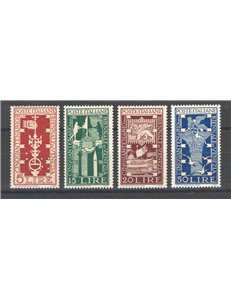 1949 - Biennale di Venezia, serie n° 594/97. Cat. € 100 (**)
