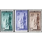 1949 - ERP, serie n° 601/3. Cat. € 120 (**)