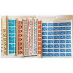 1962 - Annata completa in fogli, n° 936/55. Cat. € 615 (**)