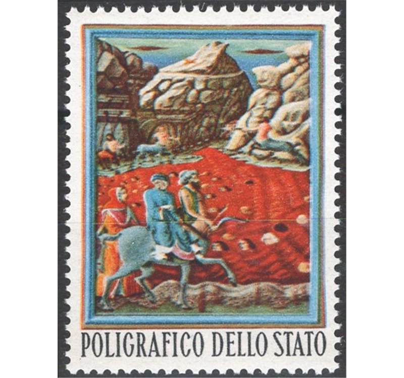 1965 - Celebrazioni dantesche saggio di tipo non adottato, CEI n° PS 1965. Cat. € 50 (**)