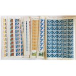 1967 - Annata completa in fogli, n° 1034/64. Cat. € 471,50 (**)