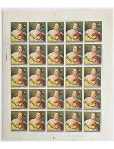 1972 - Tiepolo saggio di tipo non adottato, foglio, CEI n° PS 1972 (**)