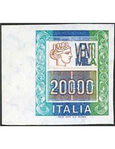 1987 - Alti valori non dent., Sass. Spec. n° 1277AEa. Cert.: IC. Cert.: Biondi (**)