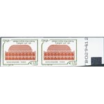 2008 - Palladio 0,65 € in coppia non dent., Sass. F.T. n° 3034b. Cert.: Biondi. Cat. € 1.000+ (**)