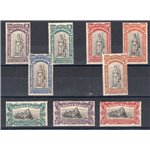 1917 - Pro Combattenti, serie n° 54/62. Cat. € 275 (**)
