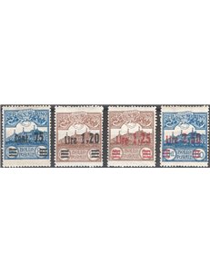 1926 - Vedute, serie n° 119/22 ottima centratura. Cat. 110 (**)