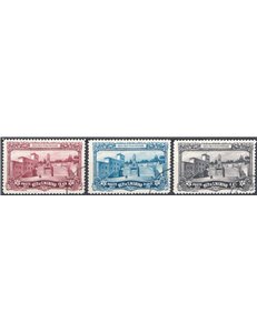 1927 - Ara dei volontari, serie n° 134/36. Cat. € 50 (U)