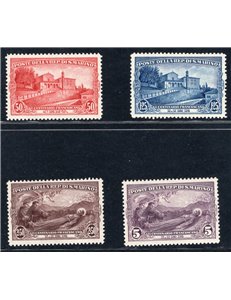 1928 - San Francesco, serie n° 137/40. Cert.: IC. Cat. € 325 (**)