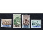 1949/50 - Paesaggi, serie n° 342/55. Cert.: IC. Cat. € 800 (**)