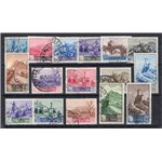 1949 - Paesaggi, serie n° 342/355. Cert.: IC. Cat. € 325 (U)