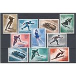 1955 - Olimpiadi di Cortina, serie n° 428/36 + P.A. 116. Cat. € 60 (**)