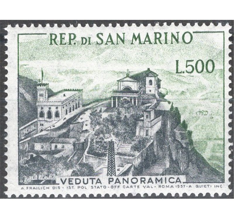 1958 - Panorama, n° 475. Cat. € 130 (**)