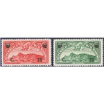 1936 - P.A. Vedute, serie n° 17/18. Cat. € 55 (**)