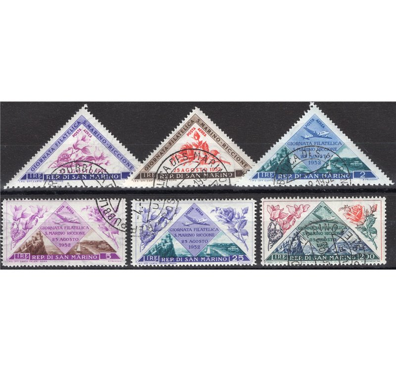 1952 - P.A. Fiori, serie n° 103/08. Cat. € 50 (U) 