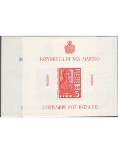 1938 - BF Lincoln, serie n° 2/3. Cat. € 50 (**) 