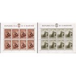 1944 - BF Case popolari, serie n° 4/5. Cat. 900 (**)