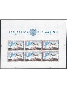1951 - BF Bandiera 1.000 £ bruno e celeste, n° 13. Cert.: IC. Cat. € 16.000 (**)