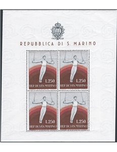 1955 - BF Ginnasta, n° 17. Cat. € 500 (**)