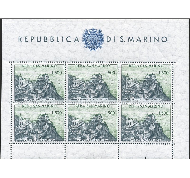 1958 - BF Panorama 500 £, n° 18. Cert.: IC. Cert.: Biondi. Cat. € 1.500 (**)