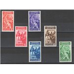 1935 - Congresso Giuridico, serie n° 41/46 con ottima centratura. Cert.: Biondi. Cat. € 2.025 (**)