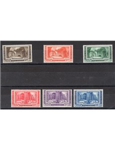1938 - Archeologia Cristiana, serie n° 55/60. Cert.: IC. Cat. € 250 (**)