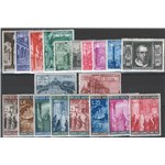 1949 - Annata completa, n° 122/39. Cat. € 179 (**)