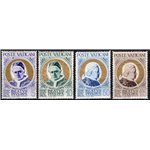 1951 - Papa oro, serie n° 145/48. Cat. € 40 (**)