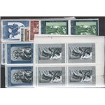 1956 - Annata completa con P.A. in quartina, n° 203/18 + P.A. 24/32. Cat. € 80 (**)