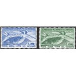 1949 - P.A. U.P.U., serie n° 18/19. Cert.: IC. Cat. € 220 (**)