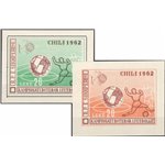 Albania - 1962 - BF Turismo, i due foglietti dent. e non dent., n° 6E. Cat. € 120 (**)