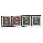 Austria - 1928 - 10° Anniv. della Repubblica, serie n° 374/77. Cat. € 60 (U)