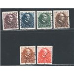 Austria - 1930 - Presidente Miklas, serie n° 393/98. Cat. € 160 (U)