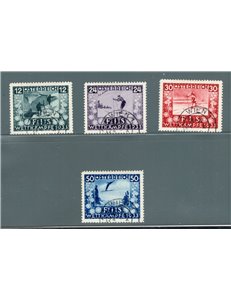 Austria - 1933 - Campionati Mondiali di Sci, serie n° 426/29. Cat. € 420 (U)