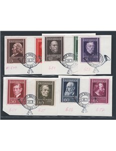 Austria - 1937 - Medici austriaci, n° 506/14. Cat. € 60 (U)
