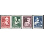 Austria - 1949 - Pro Infanzia, serie n° 765/68. Cat. € 110 (**)