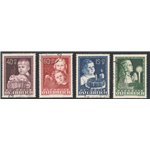 Austria - 1949 - Pro Infanzia, serie n° 765/68. Cat. € 110 (U)
