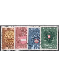 Austria - 1949 - Stemmi, serie n° 773/76. Cat. € 50 (U)