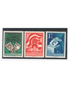 Austria - 1950 - Plebiscito della Carinzia, serie n° 788/90. Cat. € 160 (**)